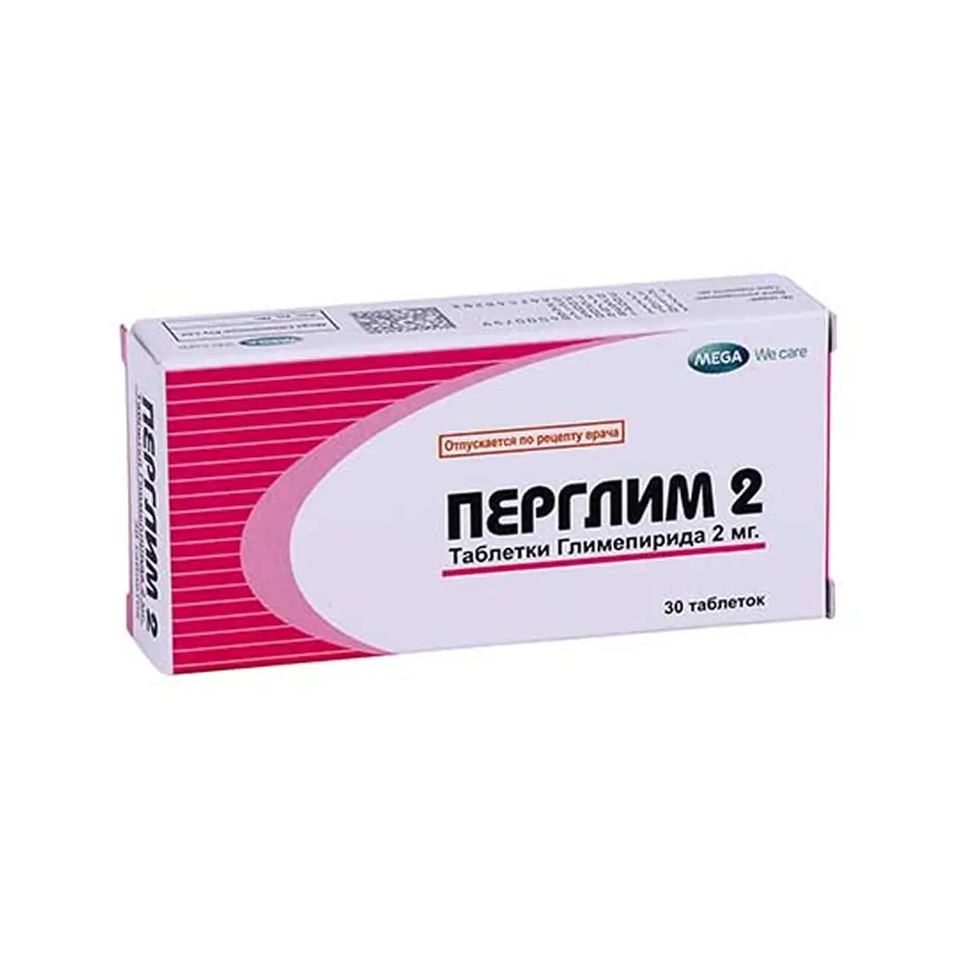 Перглим таб. 2мг №30