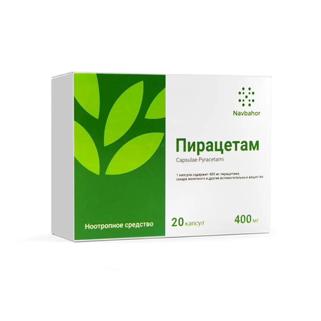 Piratsetam kaps. 400mg №20