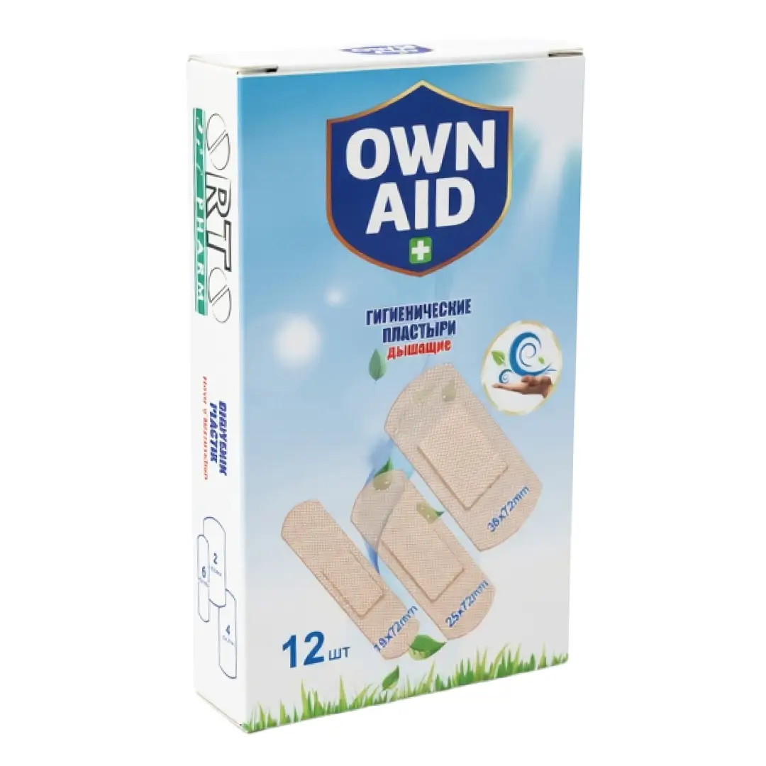 Пластырь OWN AID PVC MIX №12