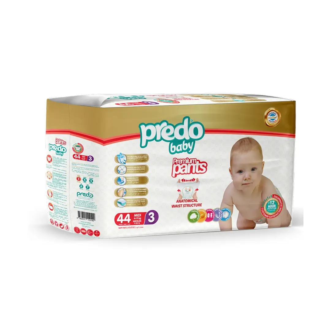 Подгузники дет. ПРЕДО р. миди №44