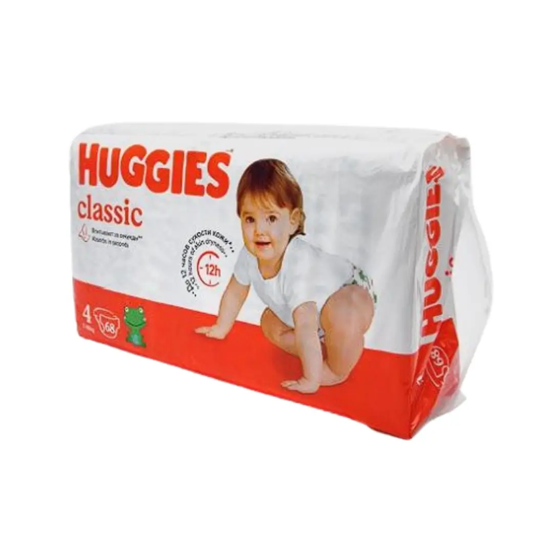 Podguzniki Huggies Classic (4) Mega 7-18 kg №68