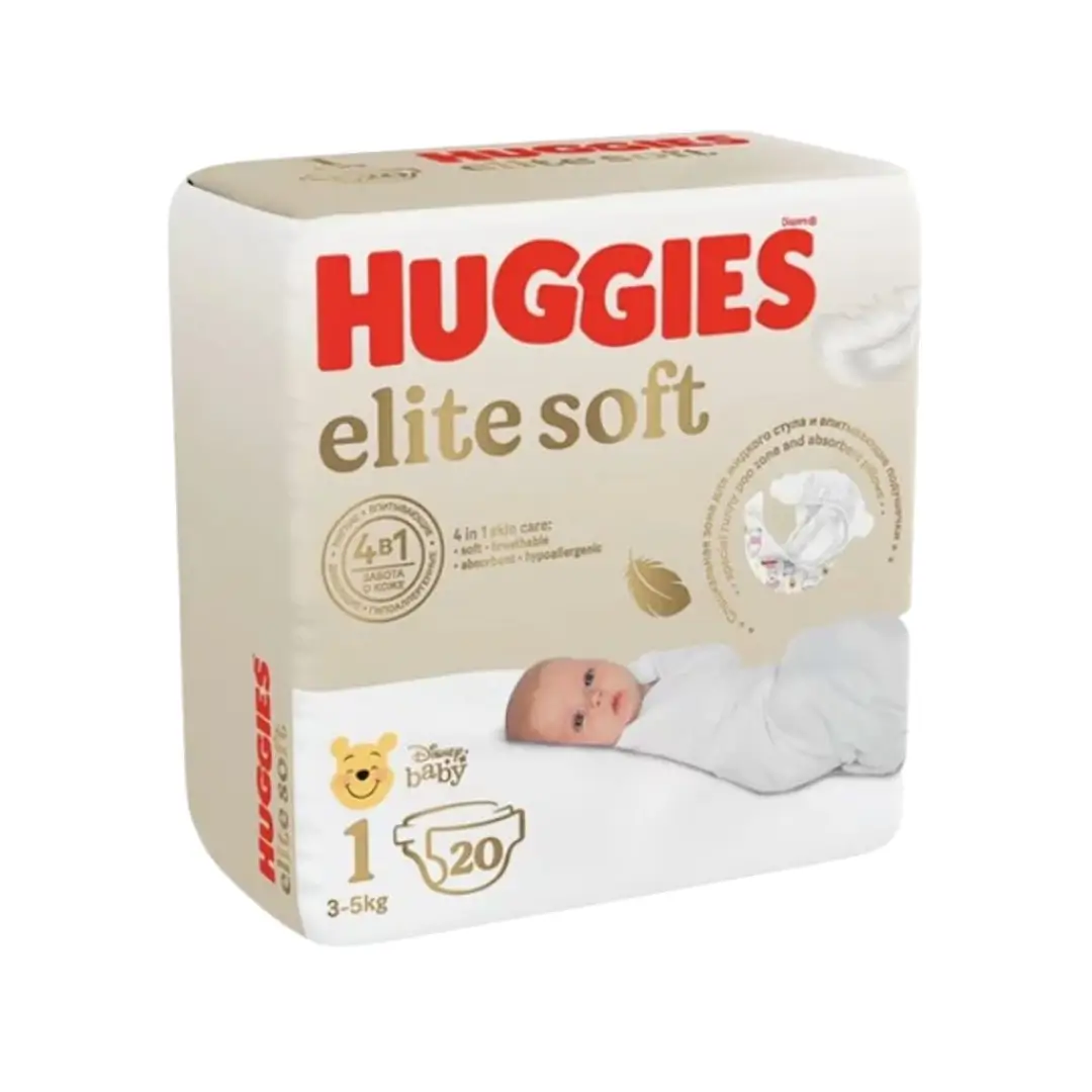 Podguzniki Huggies Ellit Soft (1) Conv №25