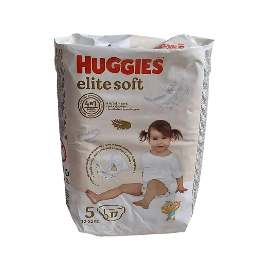 Подгузники Huggies Ellit Soft (5) Conv №17