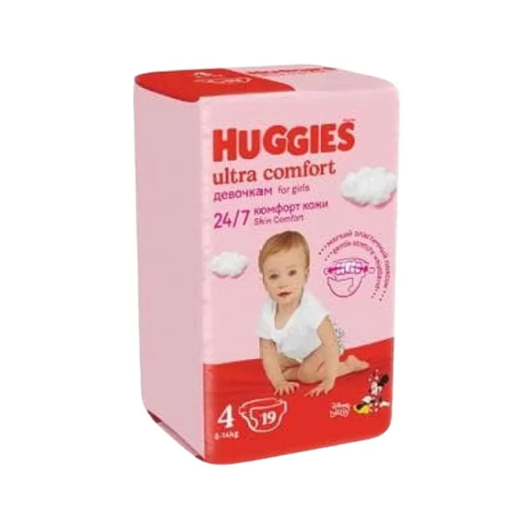 Подгузники Huggies Ultra Comfort (4) Conv Girl №19