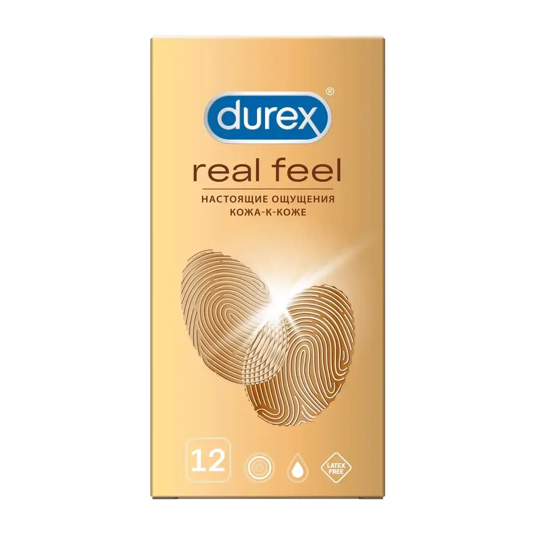 Презервативы Durex Real Feel №12 (из синтетического латекса)