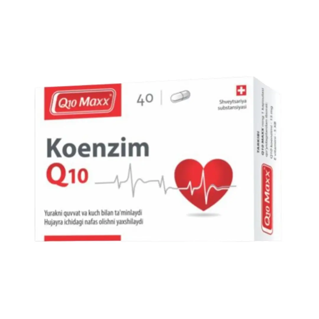 Q10 Maks Koenzim kaps. №40