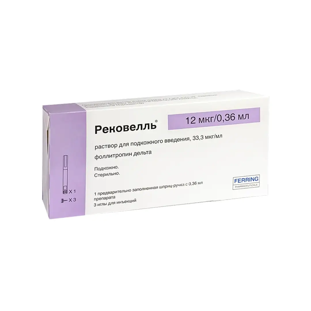 Рековелле р-р д/ин. 12мкг/0,36мл
