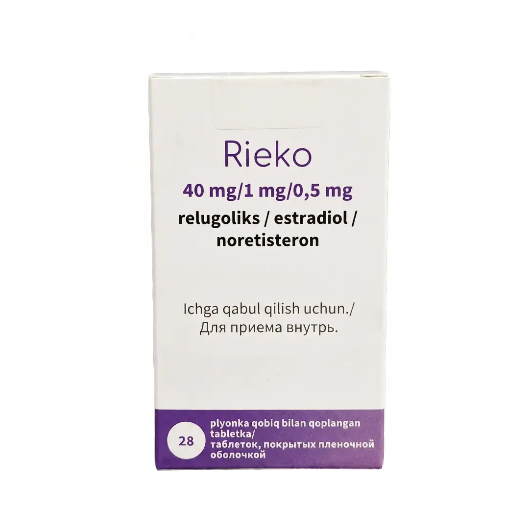 Rieko tab. p/o 40mg/1mg/0,5mg №28