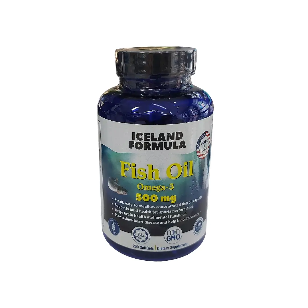 Ribiy jir Omega-3 500mg (Fish Oil Omega-3) 200 kaps.
