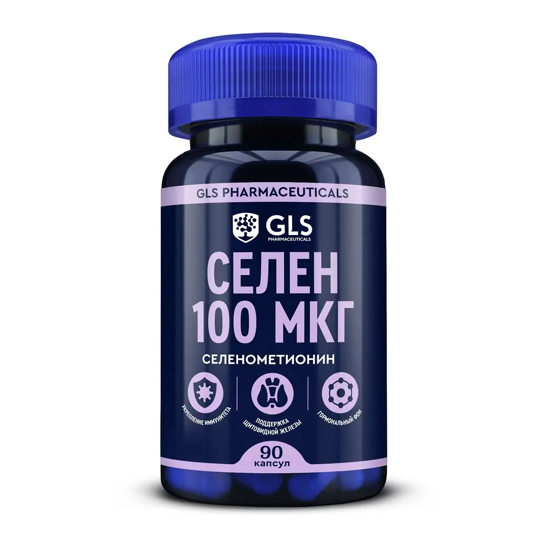 Selen 100 mkg kaps. 270mg №60 (BAD)