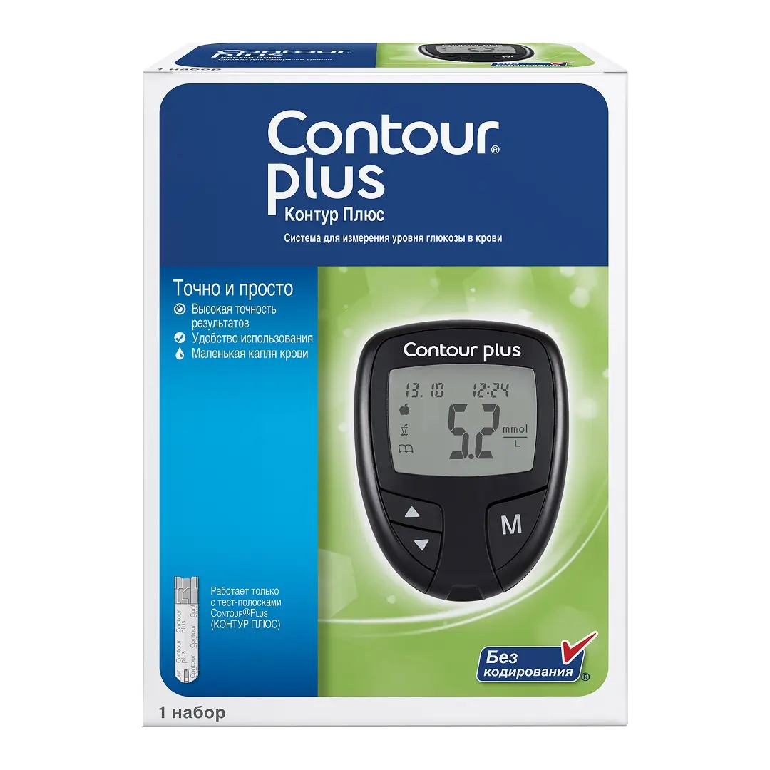 Glyukometr CONTOUR PLUS