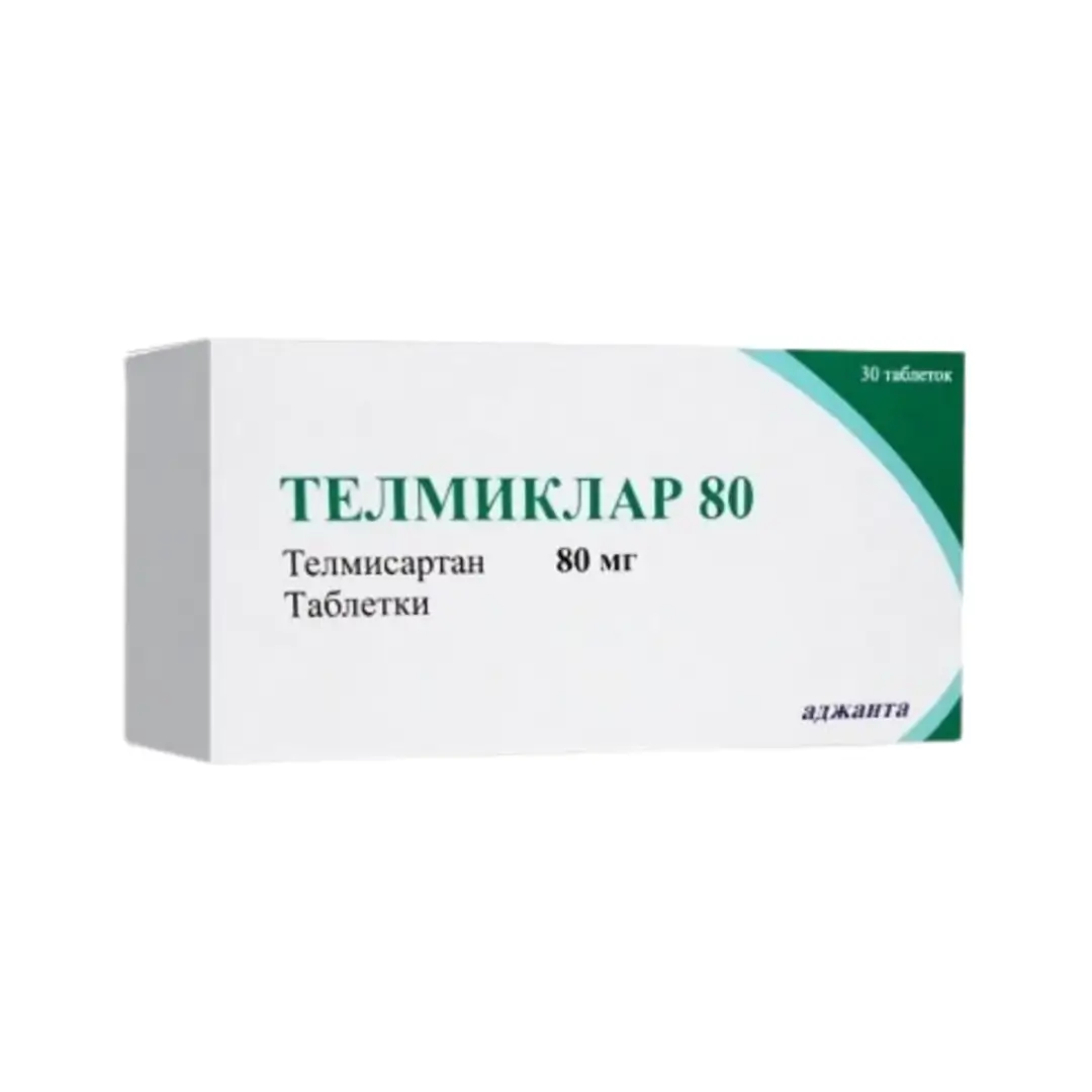 Telmiklar-80 tab. 80mg №30