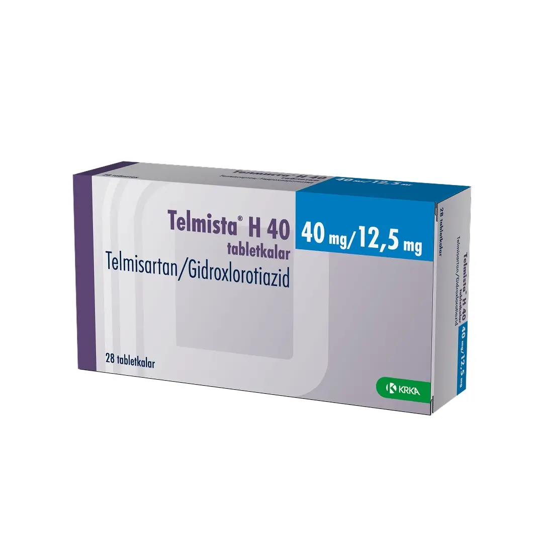 Telmista H40 tab. 40mg/12,5mg №28