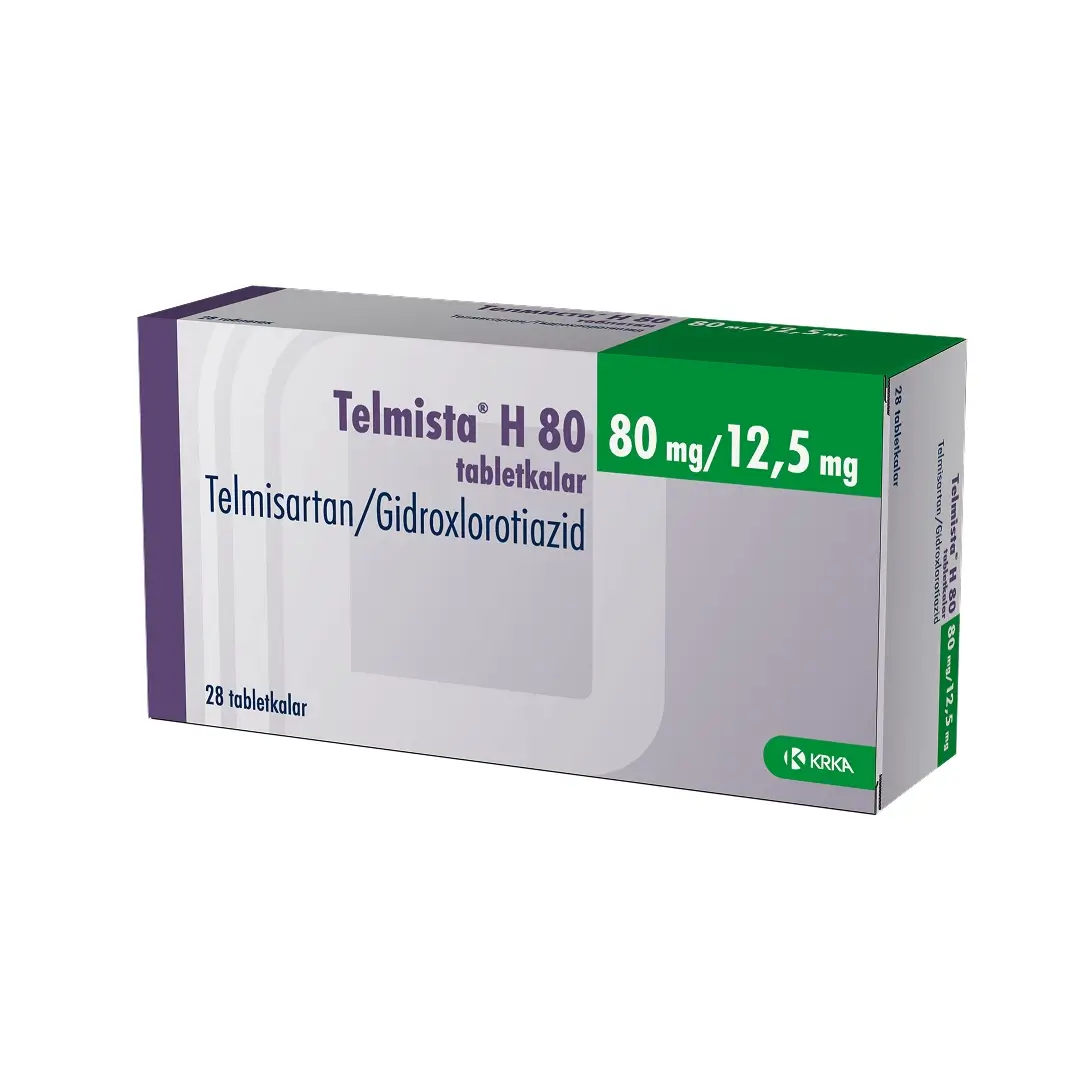 Telmista H80 tab. 80mg/12,5mg №28