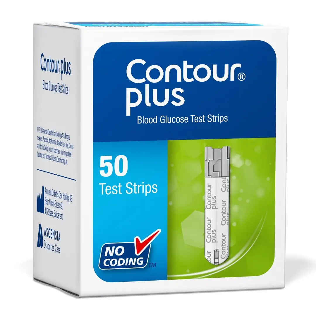 Test-poloski d/izm.glyuk. №50 CONTOUR PLUS