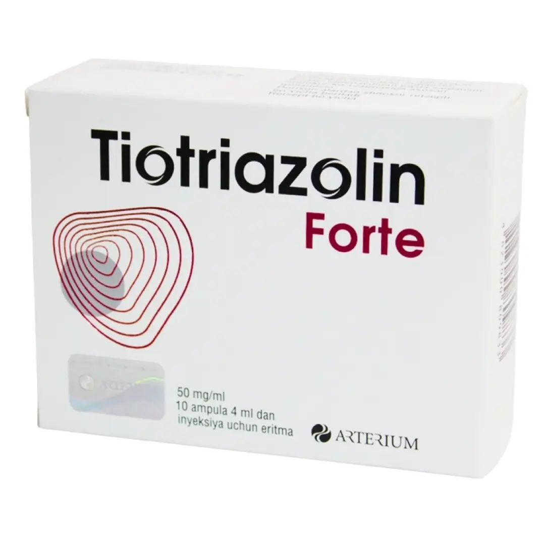 Тиотриазолин форте амп. 50мг/мл 4мл №10