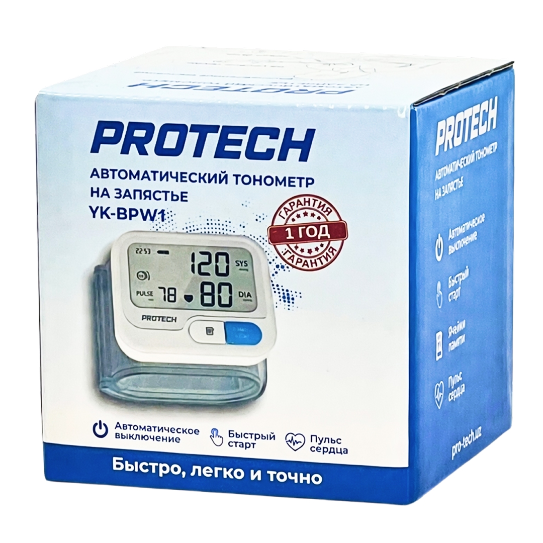 Тонометр автомат на запястье PROTECH YK-BPW1