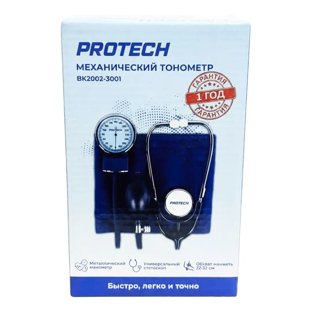 Тонометр механич. PROTECH BK2002- 3001