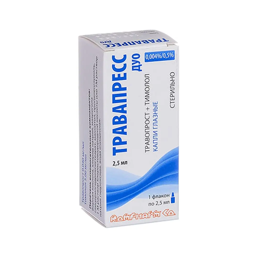 Travapress DUO gl.kapli  2,5 ml №1