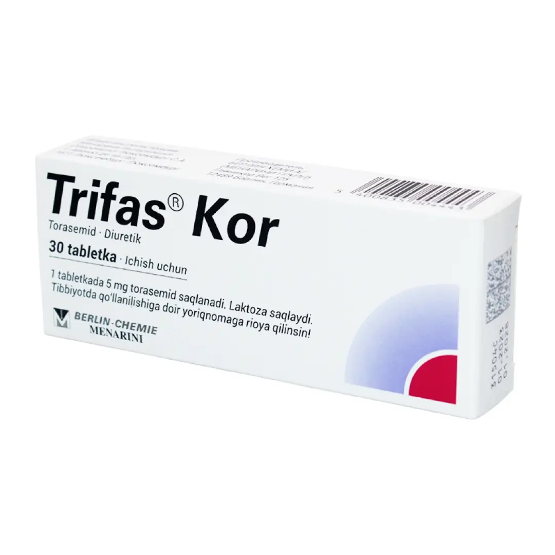 Трифас Кор таб. 5мг №30