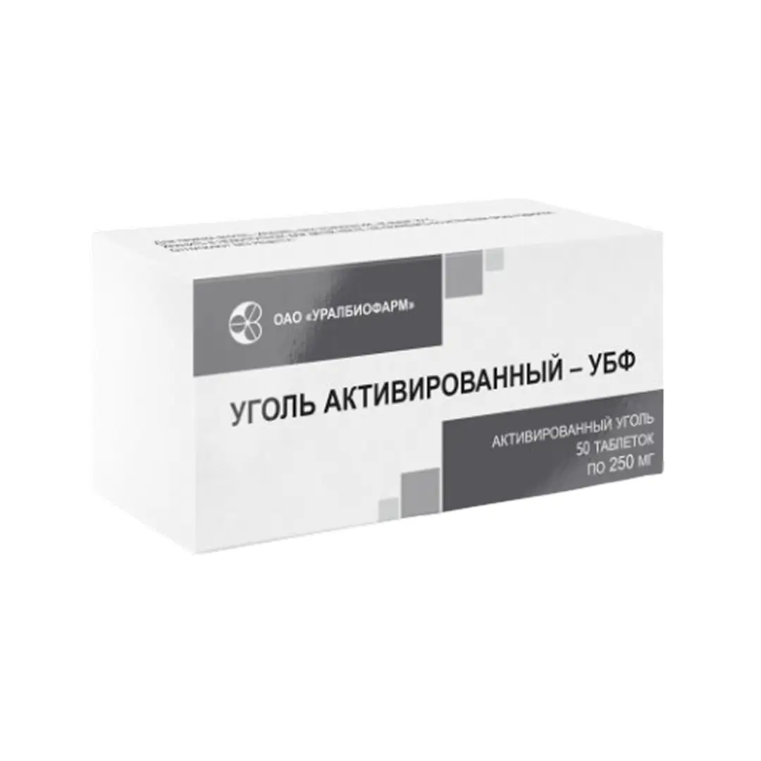 Ugol aktivirovanniy-UBF tab. 0,25g №50
