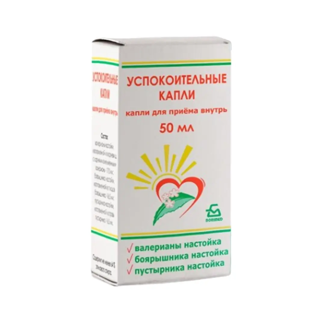 Успокоительные капли д/внтр.50мл