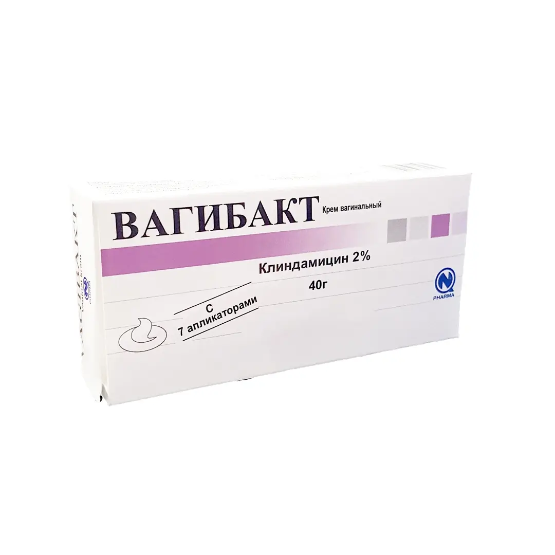 Vagibakt krem vaginalniy 2% 40g (s applikatorami)