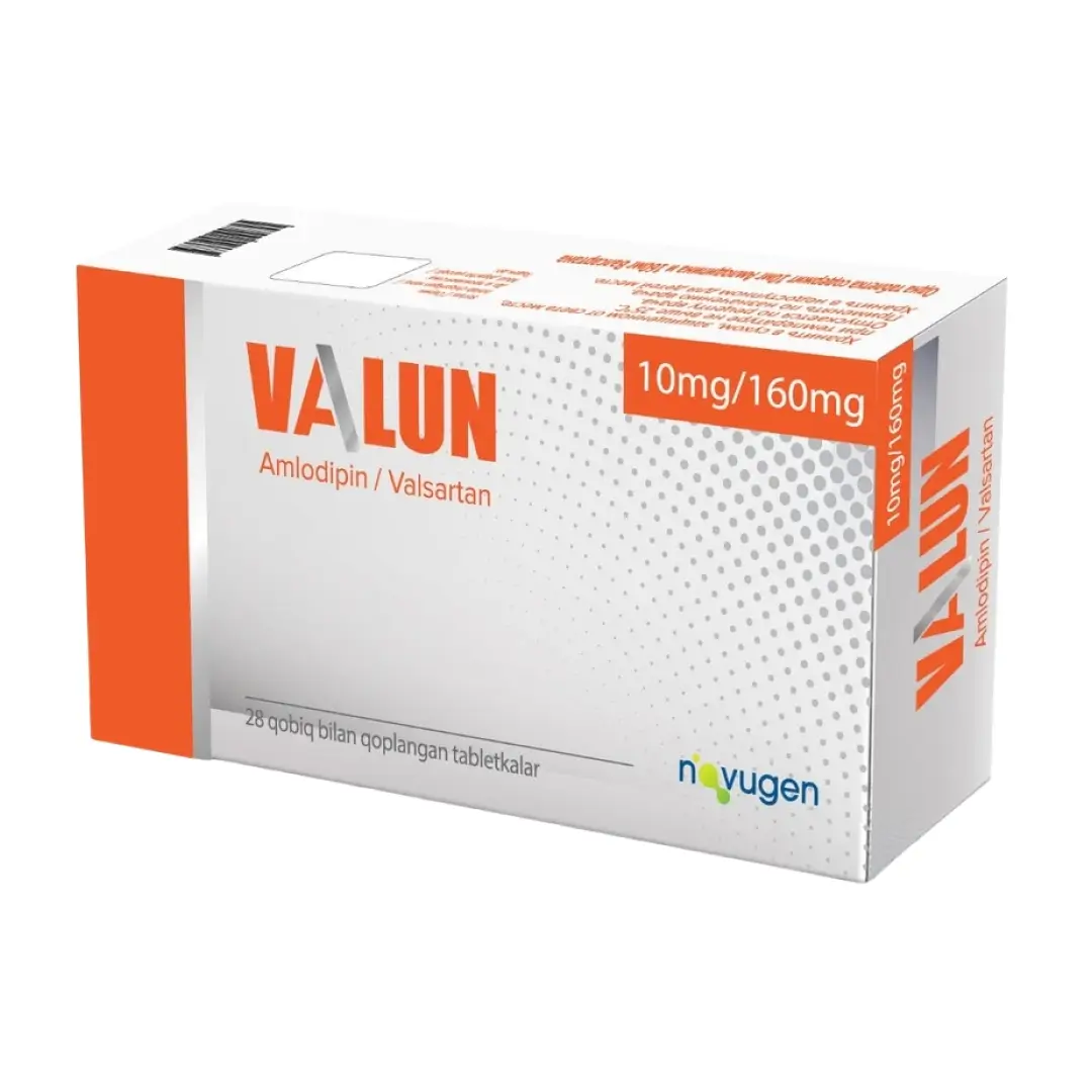 Valun tab. 10/160mg N28