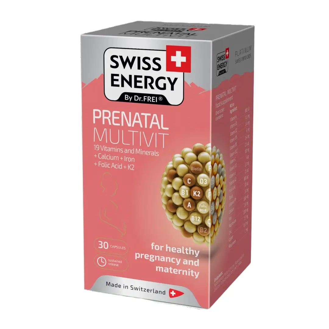 Вит SWISS ENERGY PRENATAL MULTIVIT капс. №30