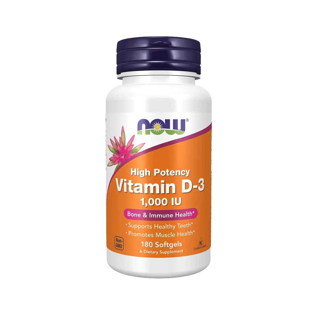Vitamin D3 1000MЕ kaps. 25mkg №180 (BAD)