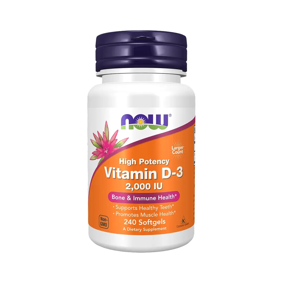 Vitamin D3 2000MЕ kaps. 50mkg №240 (BAD)