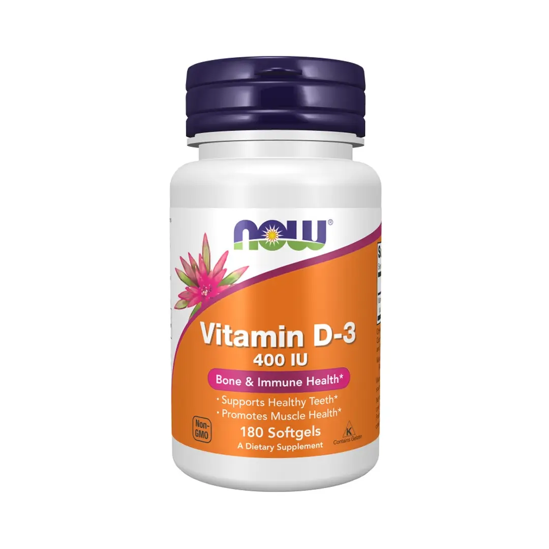 Vitamin D3 400MЕ kaps. 10mkg №180 (BAD)