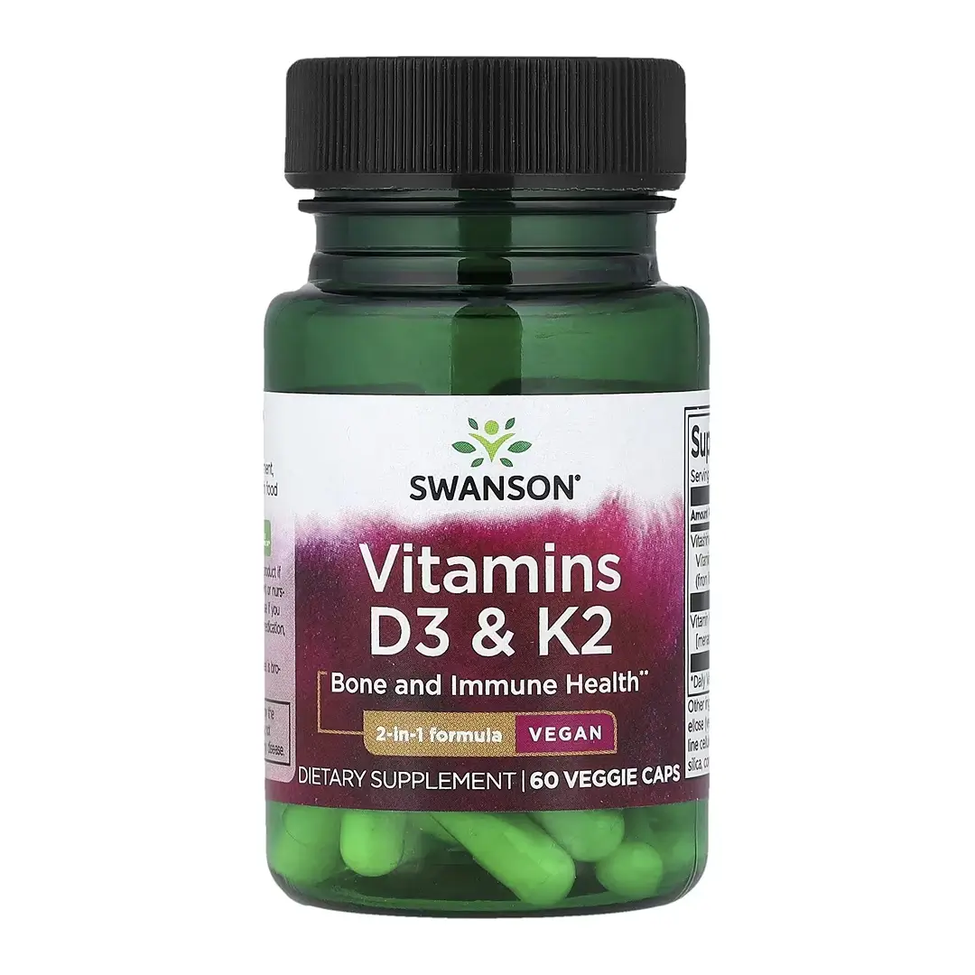 Витамин Д3 и К2 капс. 2000МЕ/75мкг №60