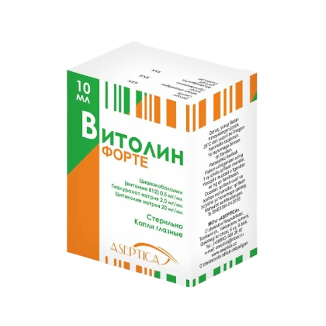 Витолин форте капли глаз. 10мл №1