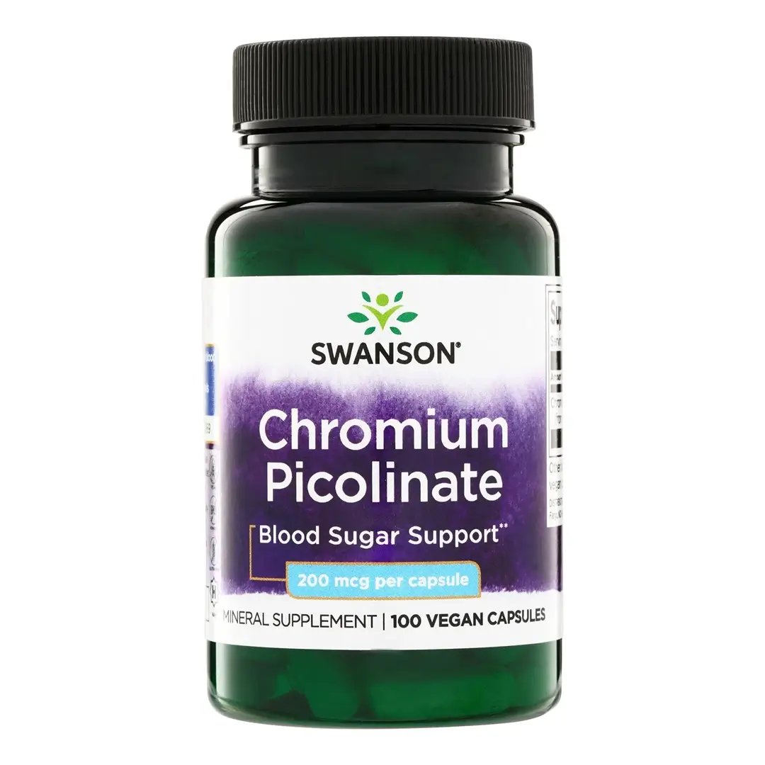 Xrom pikolinat kaps. 200mkg №100 (Swanson)