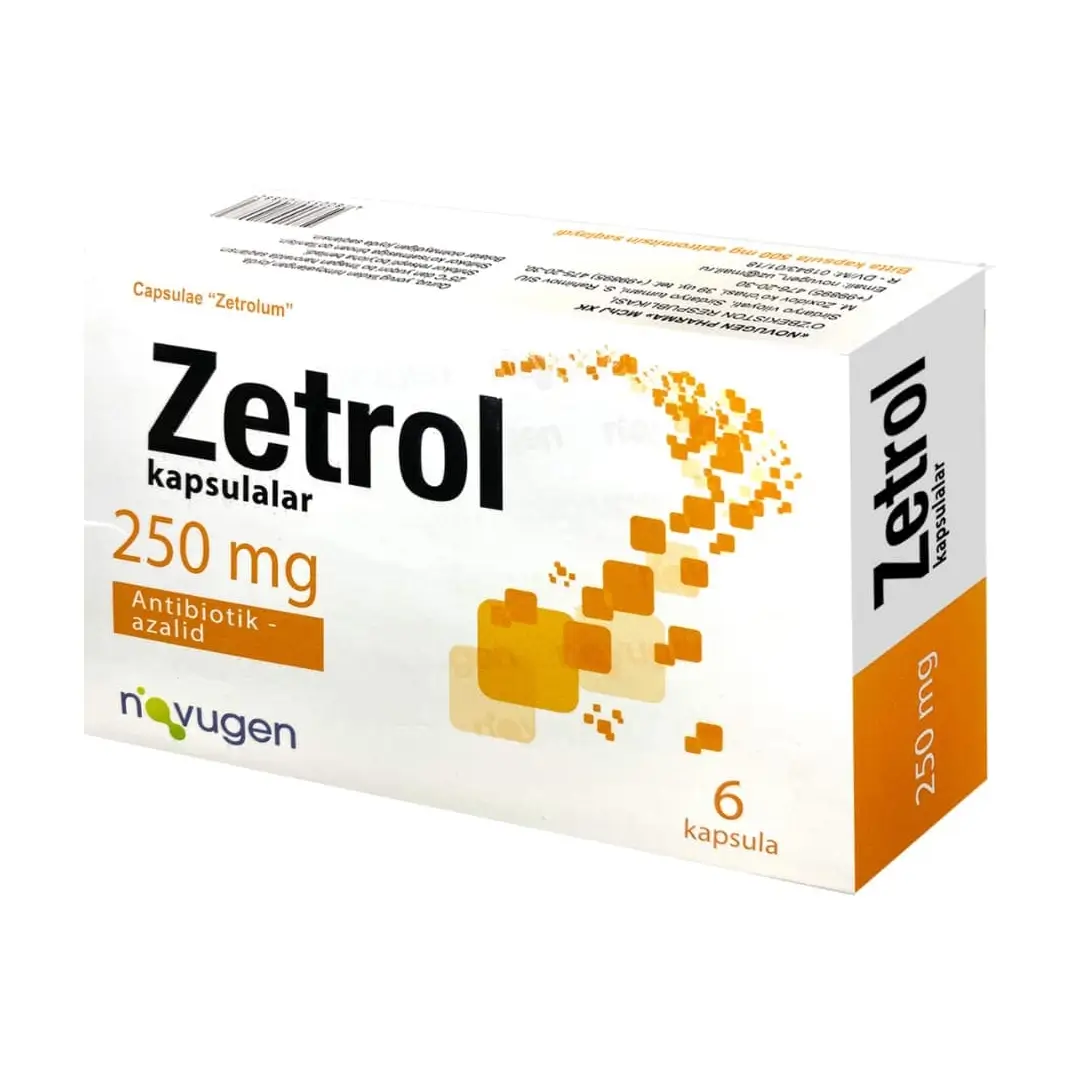 Zetrol kaps. 250mg №6